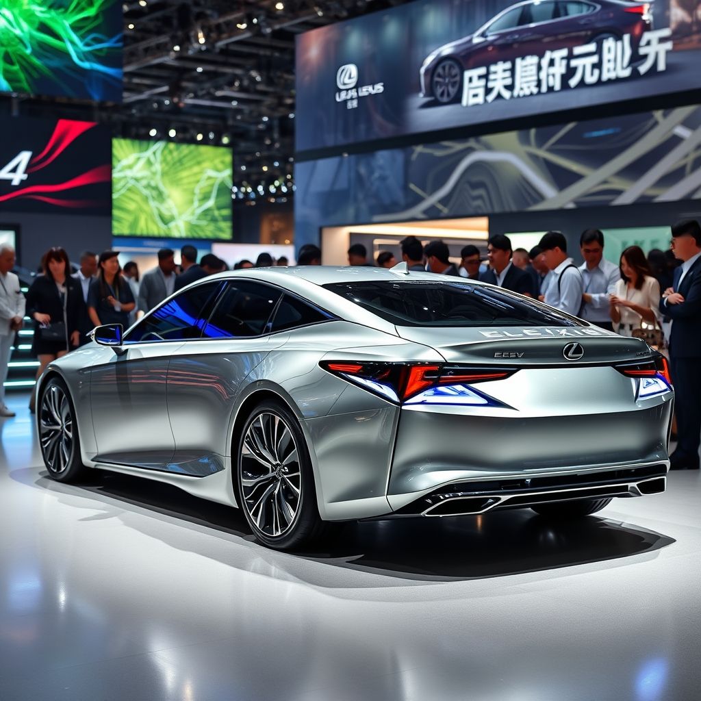 งานเปิดตัว Lexus ES EV ที่ Shanghai Auto Show 2025!